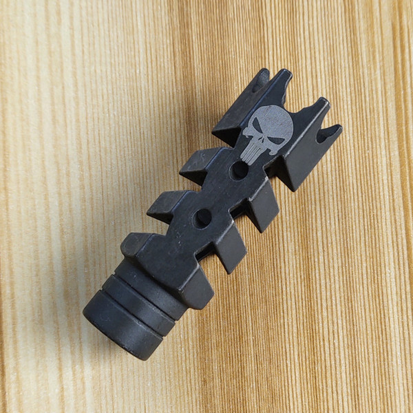 competition .223 muzzle brake 1/2-28 .308 muzzle brake 5/8-24 with crush washer