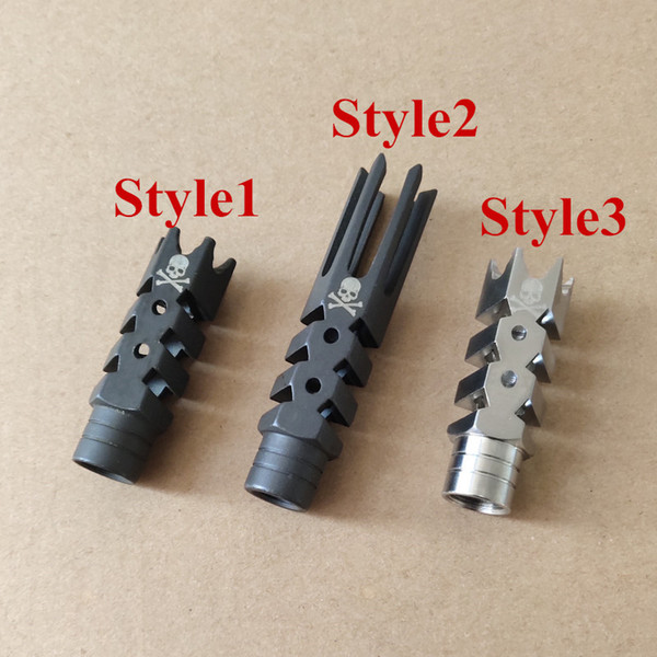 Steel and Stainless steel .223 .308 muzzle brake with crush washer