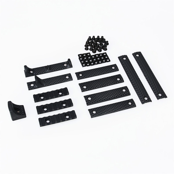 New Arrival Sports Outdoors KAC Style Deluxe Rail Cover Set For Outdoor Hunting Gun Accessory Free Shipping CL22-0069