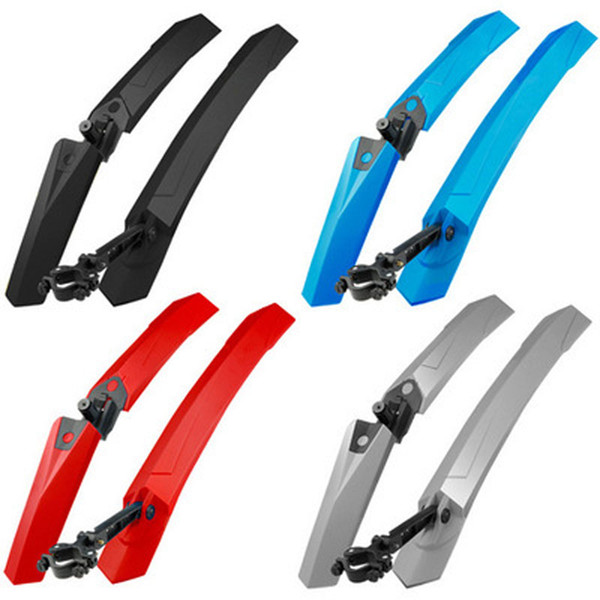 MTB Road Bike Front Rear Fenders Mudguard Front Rear Quick Release Wings for Bicycle Cycle Mud Guard Bike Parts Accessories