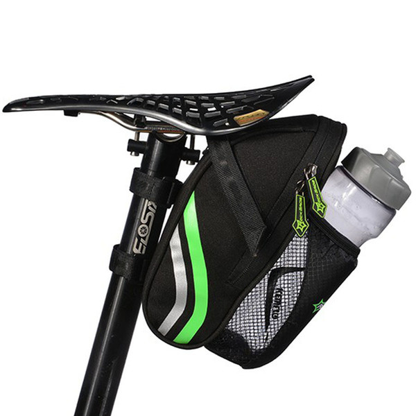 Wholesale Bicycle Bag Folding MTB Road Bike Tail Rear Seatpost Saddle Bottle Bags Portable Seat Pouch Package BMX Bag Accessories