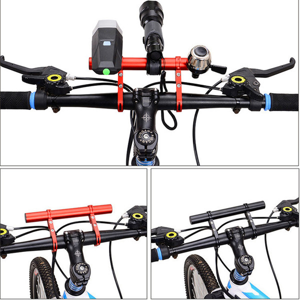 Wholesale Bicycle Light Holder Handlebar Extender Bracket 25.4/31.8MM Cycling Bike Frame Extension Mount Holder for Bike Light Accessories