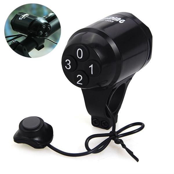 Waterproof Loud Cycling Electric Bicycle Horn Password Bike Handlebar Ring Bell Alarm Cyclist Accessories Speaker Cycling Horns