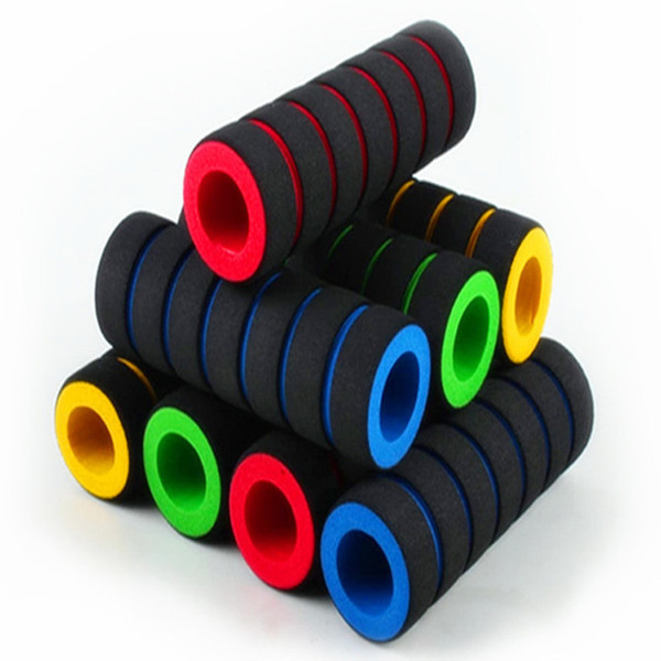 2Pc/1pair Bike Racing Bicycle Motorcycle Handle Bar Foam Sponge Grip Cover Non-slip comfortable Bike Handlebar Bike accessories