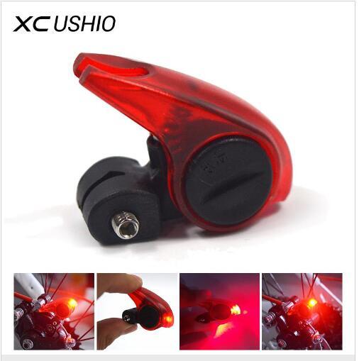 Bicycle Brake Light Safety Road Bike Warning LED Light Folding MTB Cycling Suitable for V Brakes Automatic Control