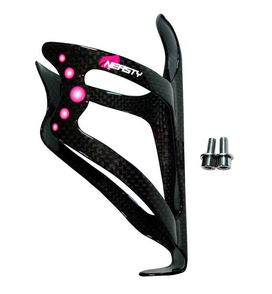 BC1002 Neasty Brand High Quality Full Carbon Fibre Bicycle Water Bottle Cage MTB and Road Bike Bottle Holder 3K with NEASTY Logo