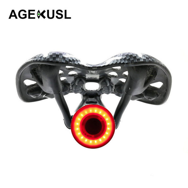 XLITE100 Bike Tail Light Smart Brake Induction MTB Road Bike Rear Saddle Light Lamp USB Charging