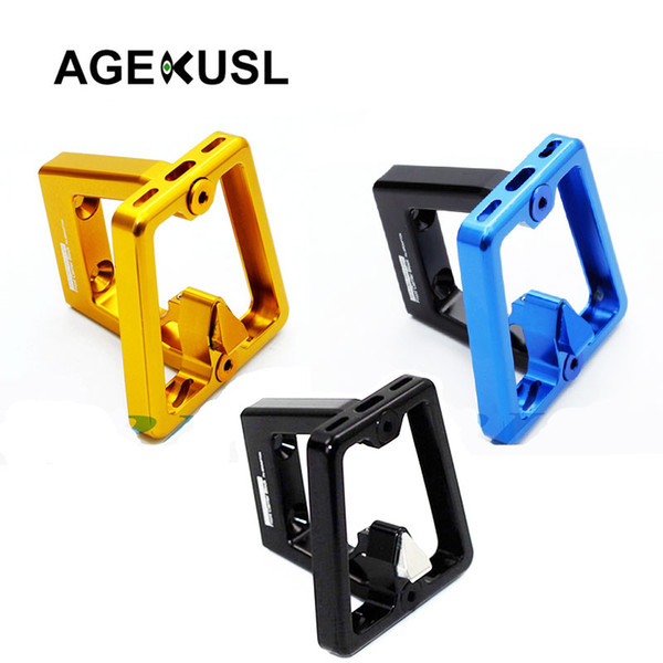 AGEKUSL Basket Bag Front Carrier Block Frame Carrier Block Holder Rack For Brompton Folding Bike Rack Holder CNC Aluminum Alloy