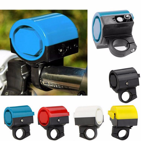 Ultra-loud MTB Road Bicycle Bike Electronic Bell Horn Cycling Hooter Siren Accessory Blue/Yellow/Black/Red/White