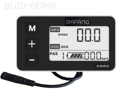 36V48V Bafang 8Fun Conversion Central Kit BBS01 BBS02 BBS03 BBSHD C963 LCD Display