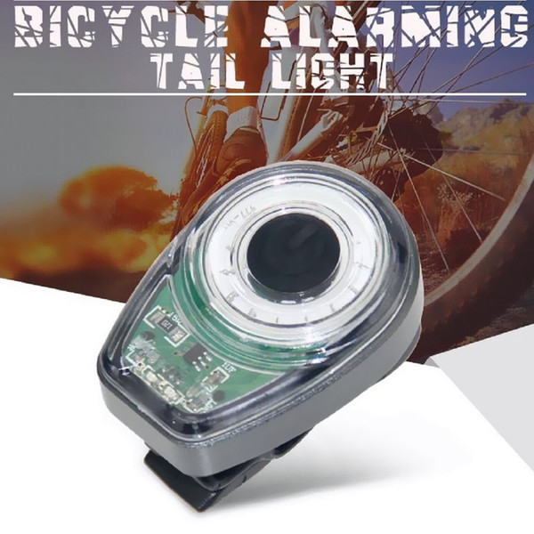 High Quality Waterproof USB Charging Bike Rear Lights Bicycle Cycling Safety Emergency Rear Flashlight 3 colors Safty tail lamp spoke Light