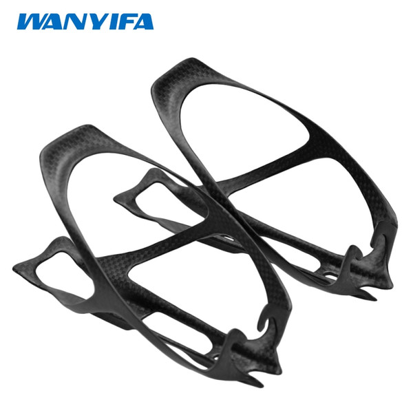 Wanyifa Carbon MTB Road Mountain Bike Bicycle Water Bottle Cages Cycling Bottle Holder Ultralight