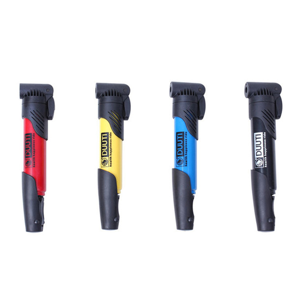 Original DUUTI Portable Mini Cycling Mountain Bike Pump Double Stroke Gas Mouth Bycycle Pump 4 Colors 2519001