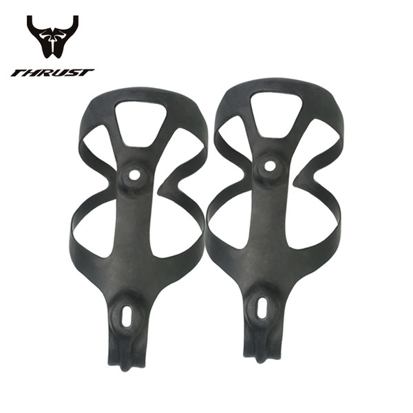 Full Carbon Fibre Black Bottle Holder / Universal Bottle Cage 2Pcs/Lot matte Light weight Bicycle Durable Accessories Parts