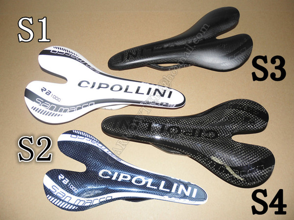 Factory sale full carbon fiber 3K/UD weave Glossy/Matte finish Cipollini Road bike/MTB carbon Saddle/Seat Water Bottles Cages free shipping