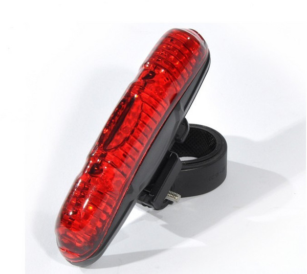 Professional 5 LED 3 Mode Cycling Bicycle Bike Caution Safety Rear Tail Lamp Light Red - Free Shipping