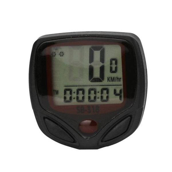 1pc Bike Computer With LCD Digital Display Waterproof Bicycle Odometer Speedometer Cycling Stopwatch Riding Accessories Tool #334073