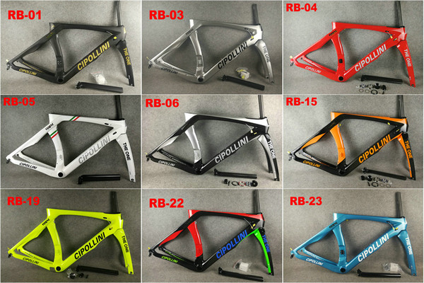 20 colors 2018 Cipollini RB1K THE ONE Di2 Bike Carbon Road Bike Frames 3K Weave Bicycle Frameset