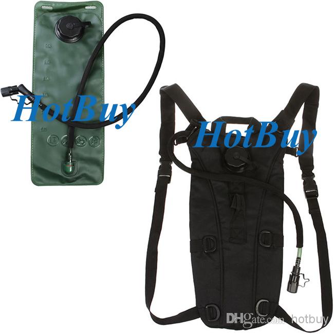 3L Hydration System Water Bag Pouch Backpack Hiking Climbing Bladder TPU #2365