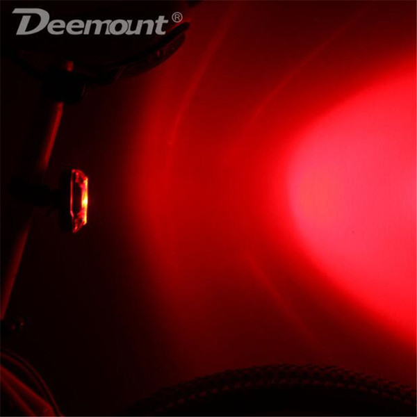 3W Bicycle Tail Light Rain Water Proof Bike Seat Post Visual Warning USB Cree LED Rechargeable Lamp Cycling MTB Rear Back Latten