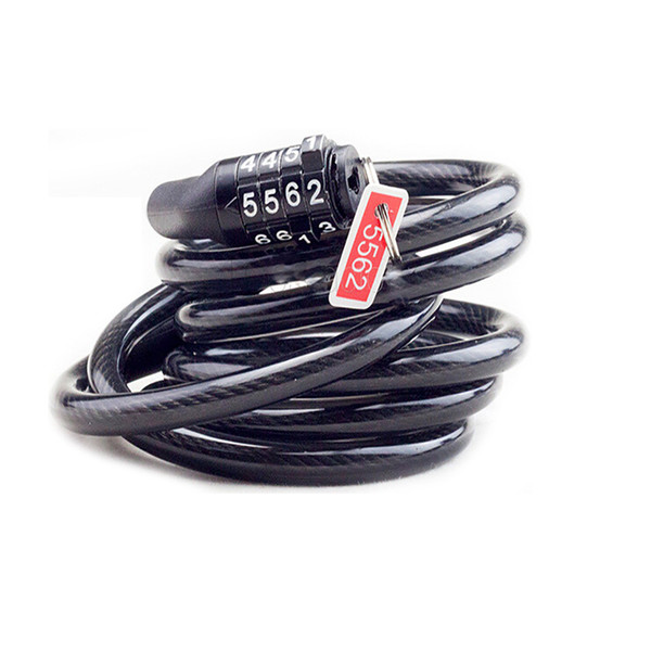 Bike Password Lock Code Password Bike Combination Lock Cable Locks Tough Security Coded Steel Wiring Bicycle Safety Locks