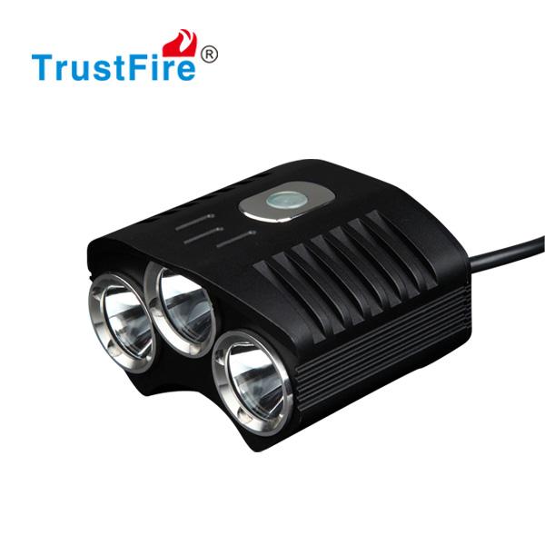 LED Bicycle Light Bike Headlight Cycling motorcycle Head Lamp 2100 Lm 3 x CREE XM-L T6 Bicycle Accessories Charger Rubber Ring Set