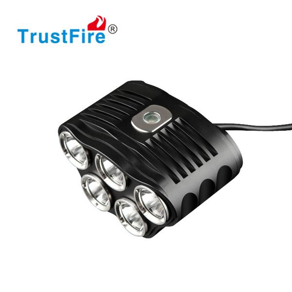 LED Bicycle Light Bike Headlight Cycling motorcycle Head Lamp 2800 Lm 5 x CREE XM-L T6 Bicycle Accessories Charger Rubber Ring Set