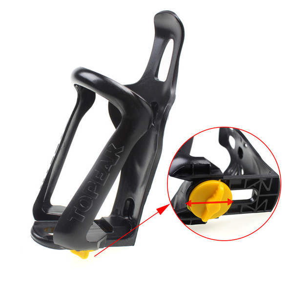 Flexible Plastic Bicycle Water Bottle Cage Rack Outdoor Sports Accessories Strong Toughness Durable Cycling Equipment adjustable diameter