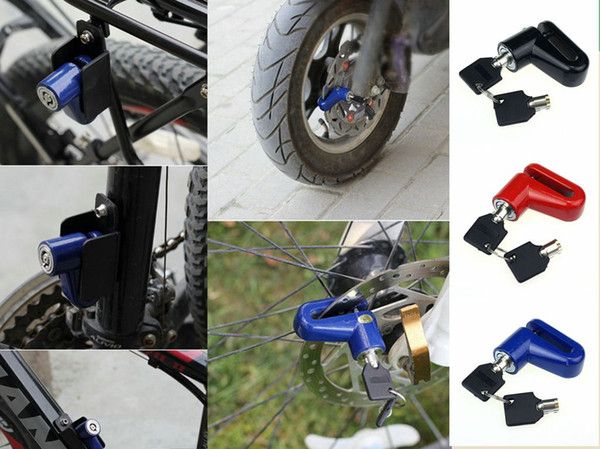 Security Protect Disc Brake Anti-theft Disk Disc Brake Wheel Rotor Lock For Scooter Bike Bicycle Alarm Lock Free Shipping