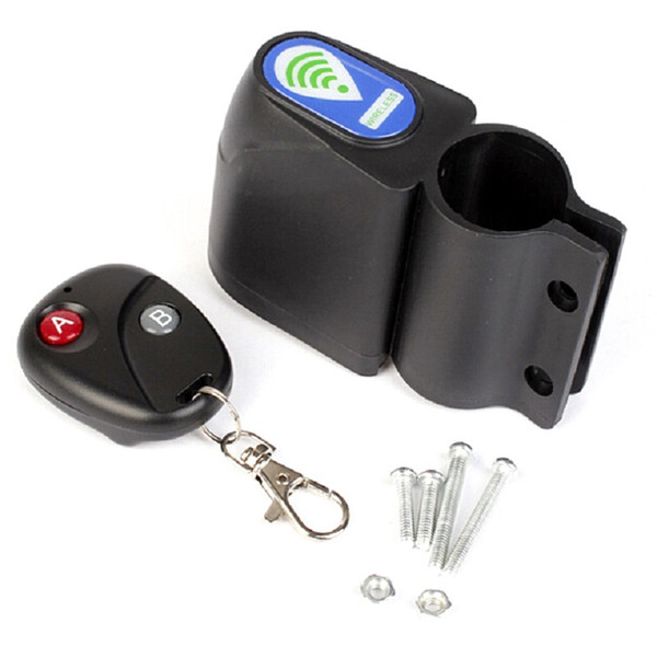 Lock Bike Bicycle Security Wireless Remote Control Vibration Alarm Anti-theft F00087 SPDH