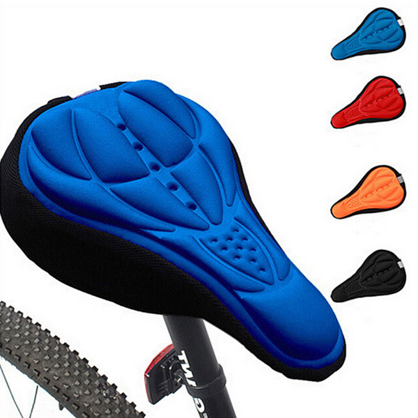 Bicycle Bike 3D Silicone Gel Pad Seat Saddle Cover Soft Cushion F00293 SPDH