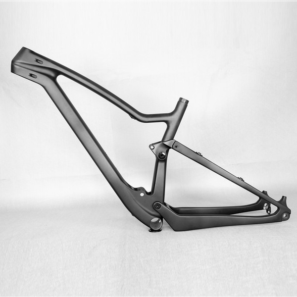 new 29er full suspension carbon frame for XC Cross Country mountain bike carbon . factory outlet frame . enduro frame