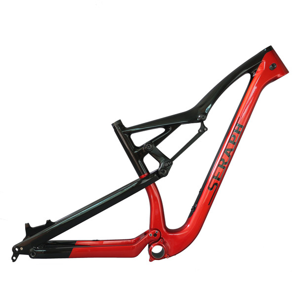 2020 MTB new design 27.5er plus carbon MTB bike frameset AM frame suspension frame