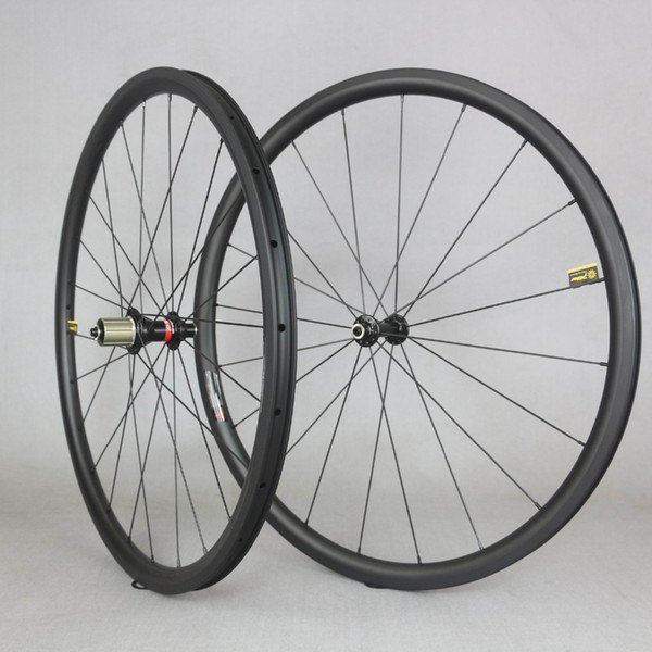 Road Wheelset with Novatec hub A291/F482SB 30mm clincher wheels