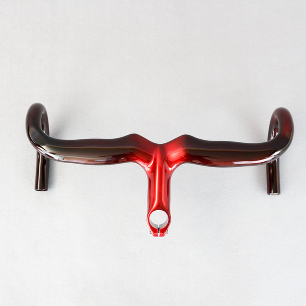 New Design Road Bike Aero Handlebar Inner cable compact Carbon handlebar include computer location factory direct sale HR03