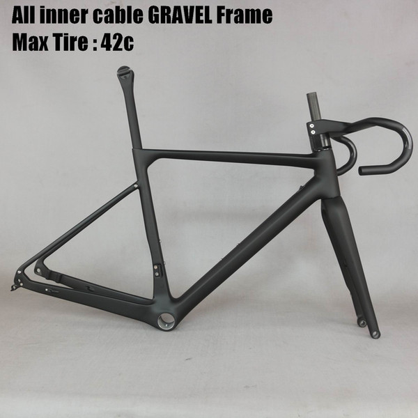 2021factory new design , Toray Full Carbon Fiber Gravel Bike Frame GR039 , Bicycle GRAVEL frame factory deirect sale