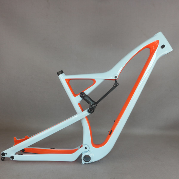 MTB 2020 new All Mountain bike frame 29er Boost Carbon fiber Full Suspension MTB bicycle Frame 135-152mm Travel