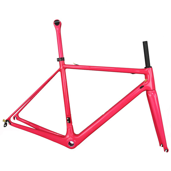 2019 newest Pink fm066 carbon frame new T1000 Full Carbon Fiber Frame complete bike frame New EPS Technology