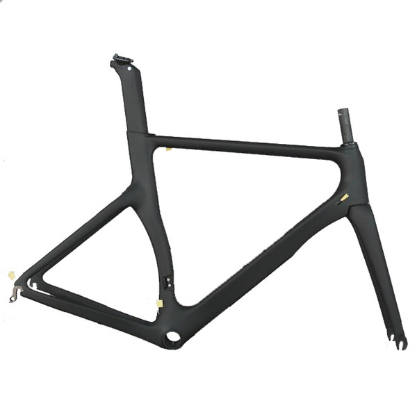 18K weave carbon fiber high quality aero design bike frames including frame fork seatpost