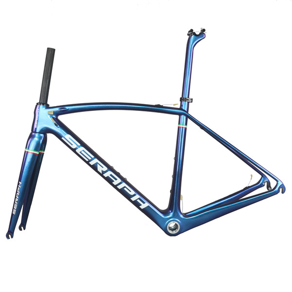 2019 new China Hight Modulus Toray T1000 Superlight Carbon Fiber Road Bicycle Frame Taper 1-1/8