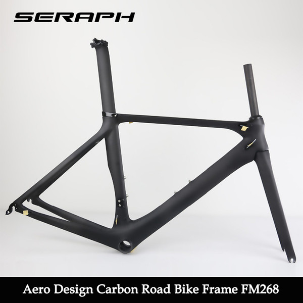 Tantan Aero Design Full Carbon Road Cycling Frame FM268 road bike frameset with seatpost Di2 Bike Frame