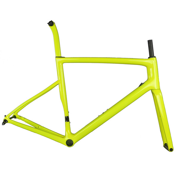 2020 new Flat Mount disc carbon road frame Bicycle Frameset T1000 New EPS technology disc carbon frame TT-X19