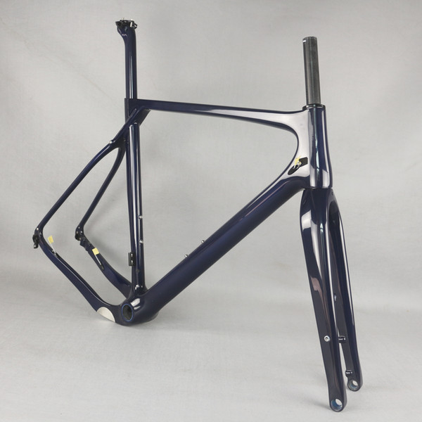 LAREST SERAPH new T1000 Carbon Fiber Gravel Bike Frame GR030, factory deirect sale Carbon Cyclocross Frame Disc Brakes