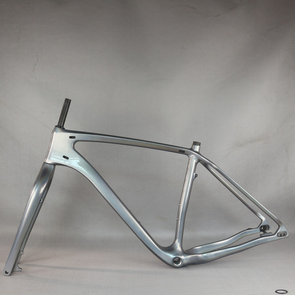 Carbon Fiber 2020 Fatbike Frame 197*12 Size Available Full Carbon Fatbike Frameset BB100 FM198 BSA to order customer paint