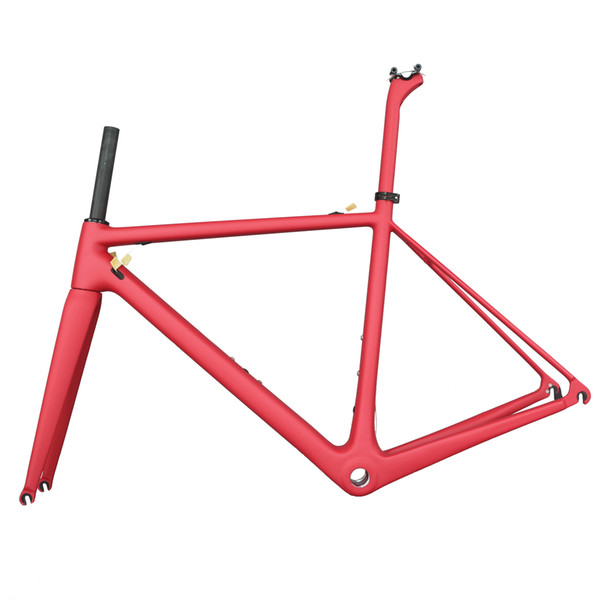 OEM Pink fm066 carbon frame new T1000 Full Carbon Fiber Frame complete bike frame New EPS Technology