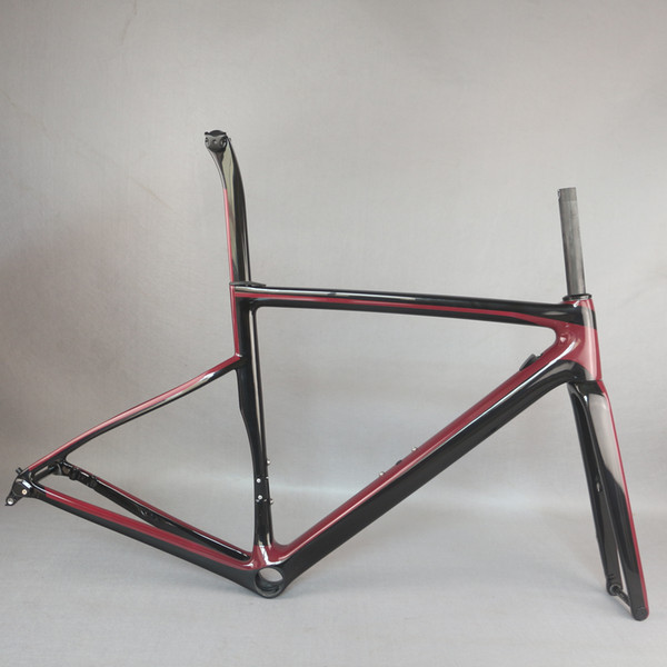 TT-X19 Flat Mount disc carbon road frame Bicycle Frameset T1000 New EPS technology disc carbon frame TT-X19