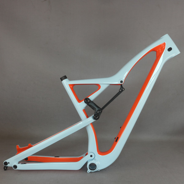 FM 2020 new All Mountain bike frame 29er Boost Carbon fiber Full Suspension MTB bicycle Frame 135-152mm Travel