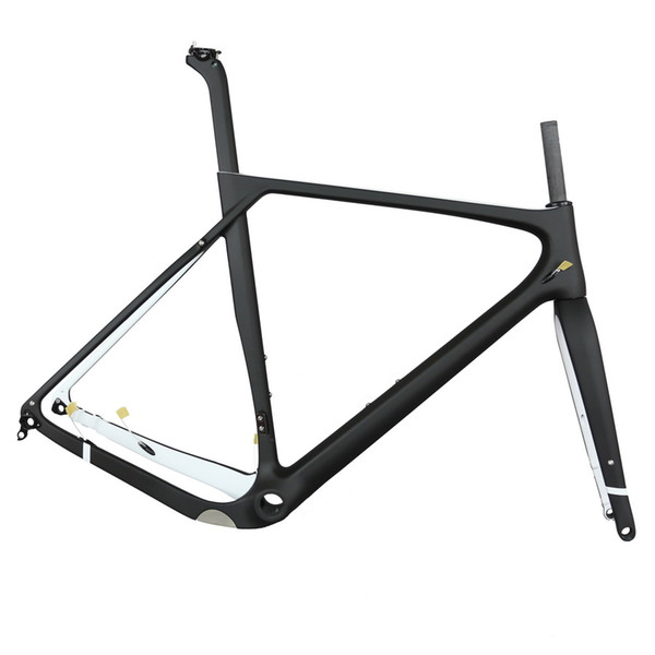 New Aero Carbon Cyclocross Bike Frames T1000 lightweight Carbon Gravel Bicycle Frame Disc Brake Road Carbon Frameset