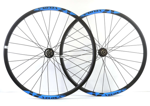 Free shipping VELOSA! carbon wheels hookless 29er mountain bike wheels 29inch MTB AM bicycle super light MTB XC carbon wheelset