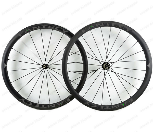 FANTECY! 38mm depth road bike Full carbon wheels 700C 25mm width Clincher road bicycle carbon wheelset